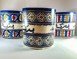 Peça de cerâmica marroquina 3